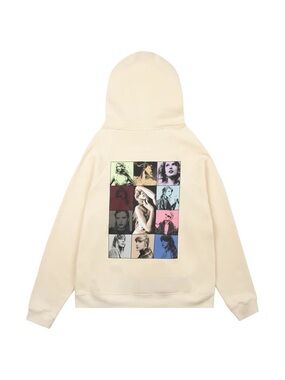 TAYLOR SWIFT (Official) - THE ERAS TOUR II BEIGE HOODIE (M)